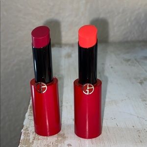 Two Giorgio Armani lipsticks NEVER USED